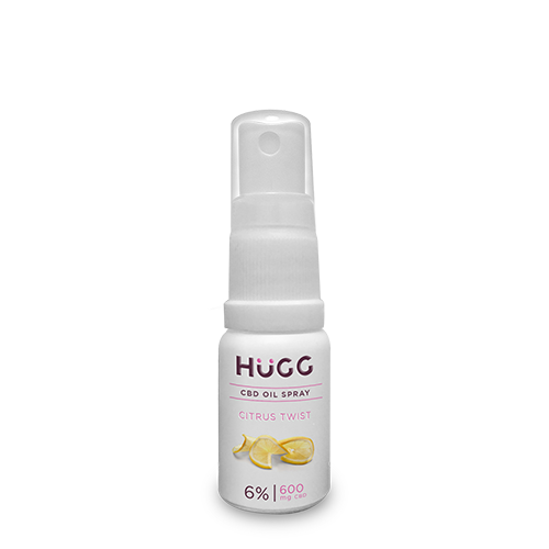 HuGG CBD Oil Spray lemon